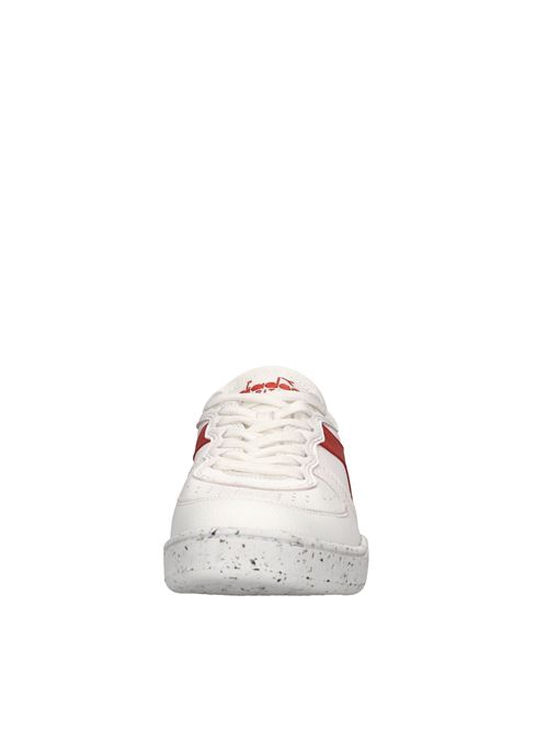 Sneakers in pelle DIADORA HERITAGE | MI BASKET ROW CUT 2030BIANCO-ROSSO